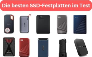 Test der besten externen SSD-Festplatten